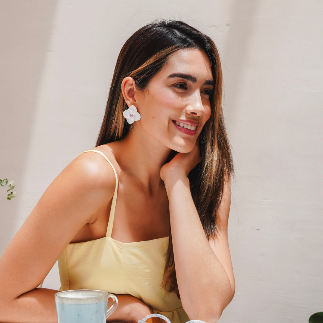 Aretes Lucié Flor Mini