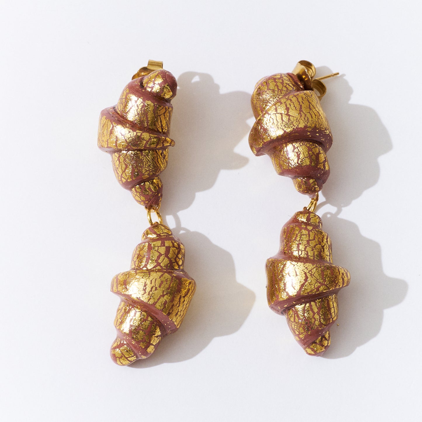 Aretes Croissant largos