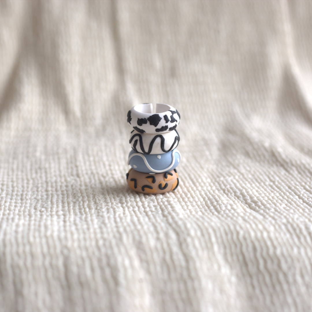 Bold Print Earcuff