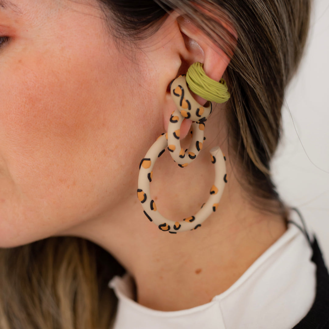 Bold Print Earcuff