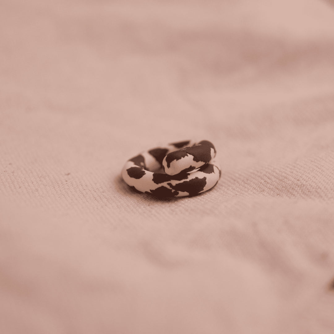Anillo Isa Cow Print