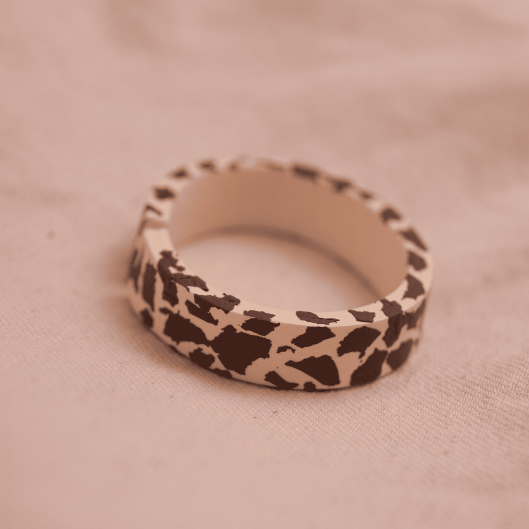 Brazalette plano Cow Print