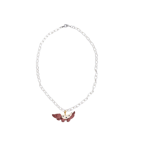 Collar HotDots plateado