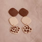 Aretes Circe Cow Print