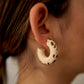Hoops Olga M Cow Print