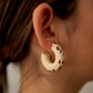 Hoops Olga M Cow Print