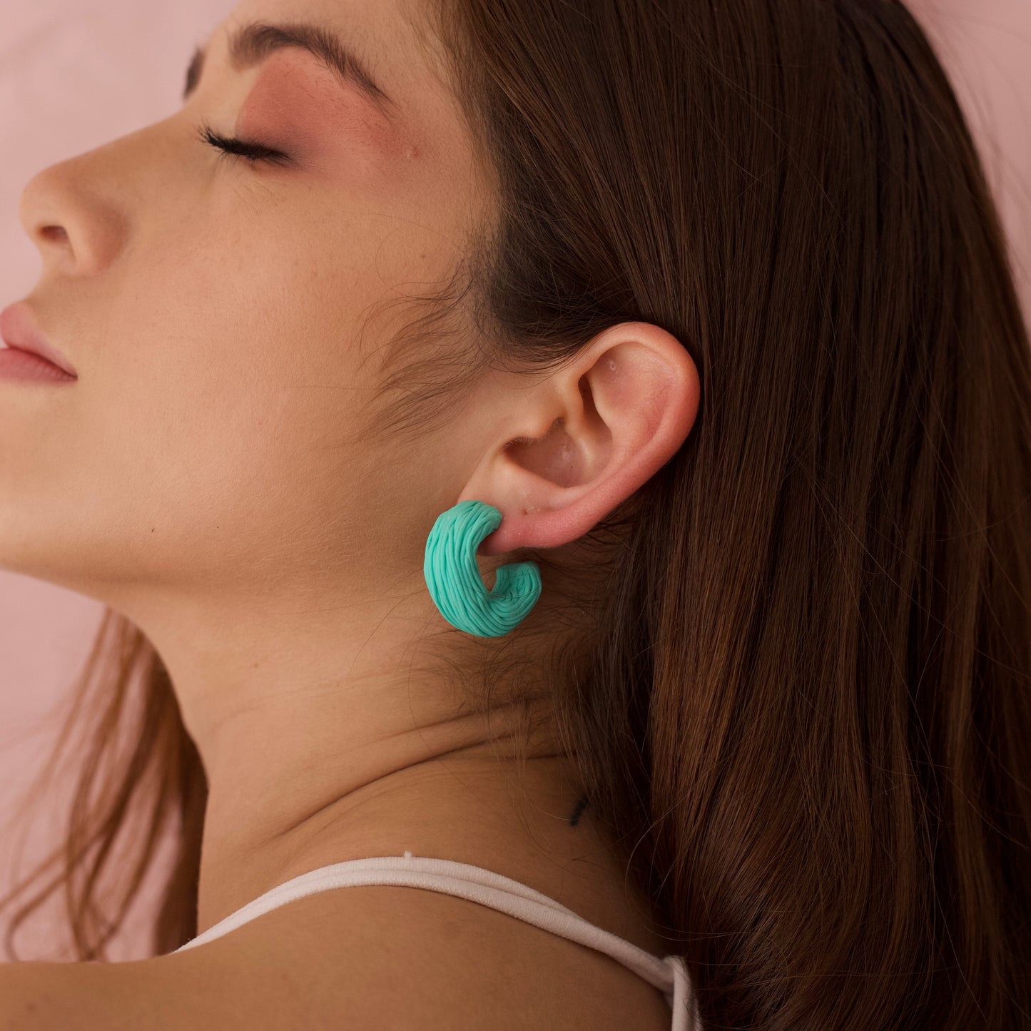 Hoops Mini Scrunchie