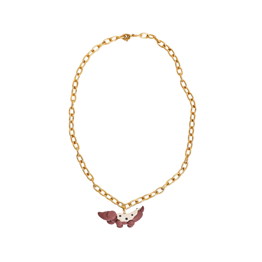 Collar HotDots Dorado
