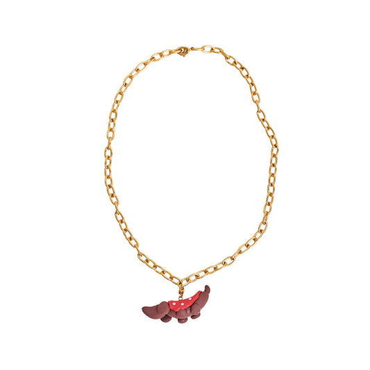 Collar HotDots Dorado