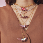 Collar HotDots Dorado