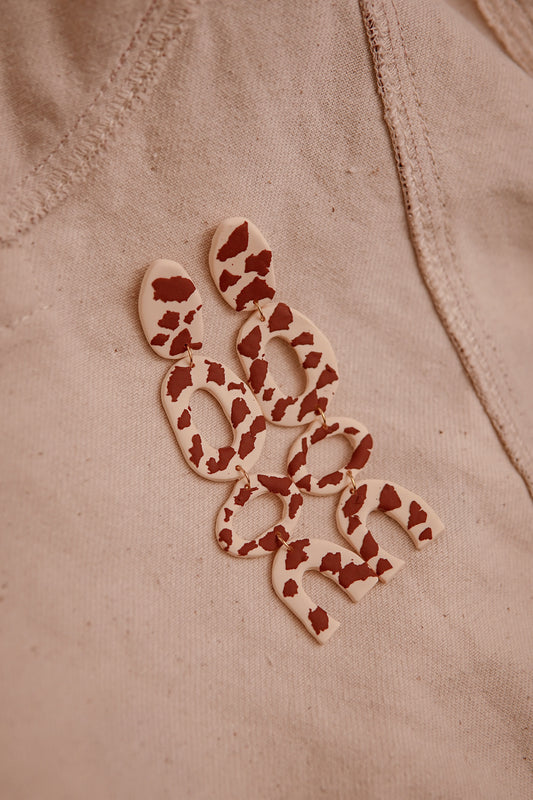 Anni Cow Print