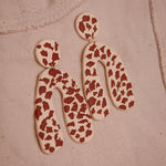 Aretes Hanna Cow Print