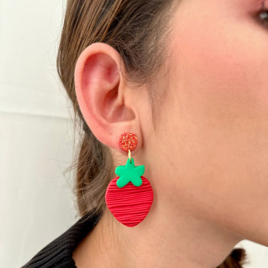 Aretes Fresas