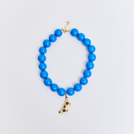 Collar BanaDots Azul Rey