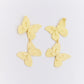Aretes Alas en Flor Doble