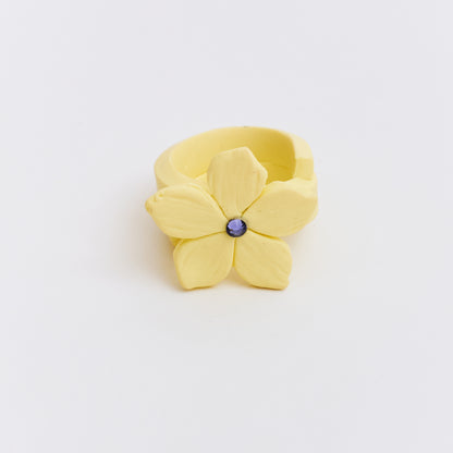 Anillo Flor de Ocobo Mini