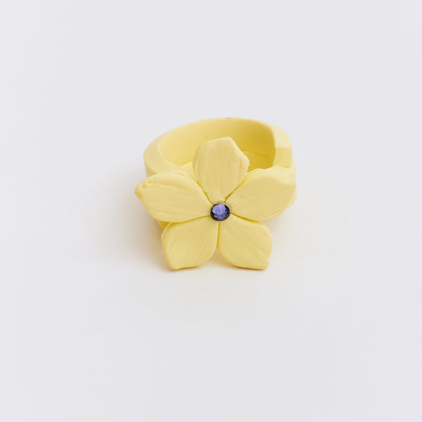 Anillo Flor de Ocobo Mini
