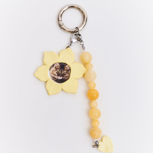 Llavero relicario Flor de Ocobo