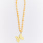 Collar Alas en Flor mini Butter Yellow