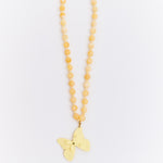 Collar Alas en Flor mini Butter Yellow