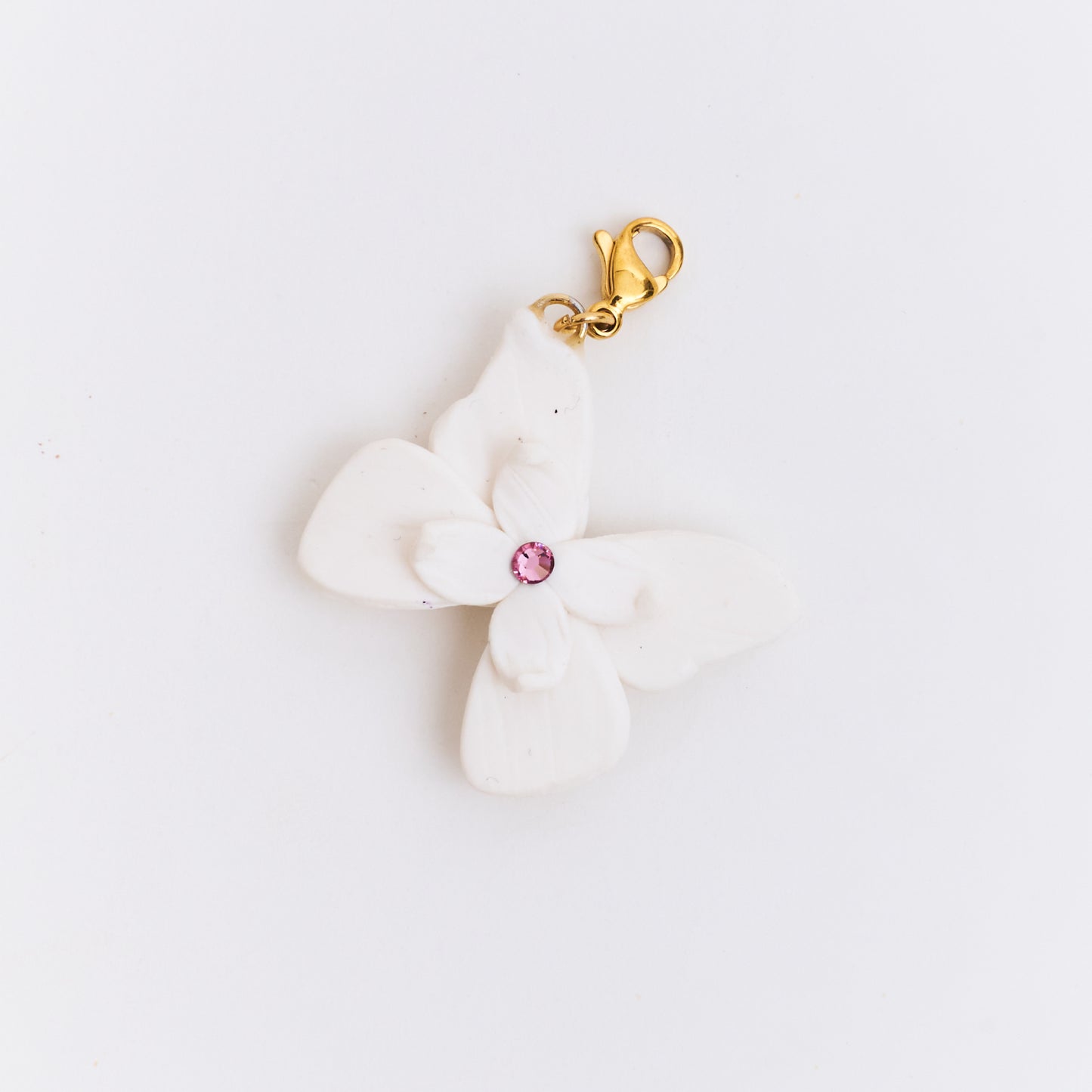 Cadena plateada Alas en Flor