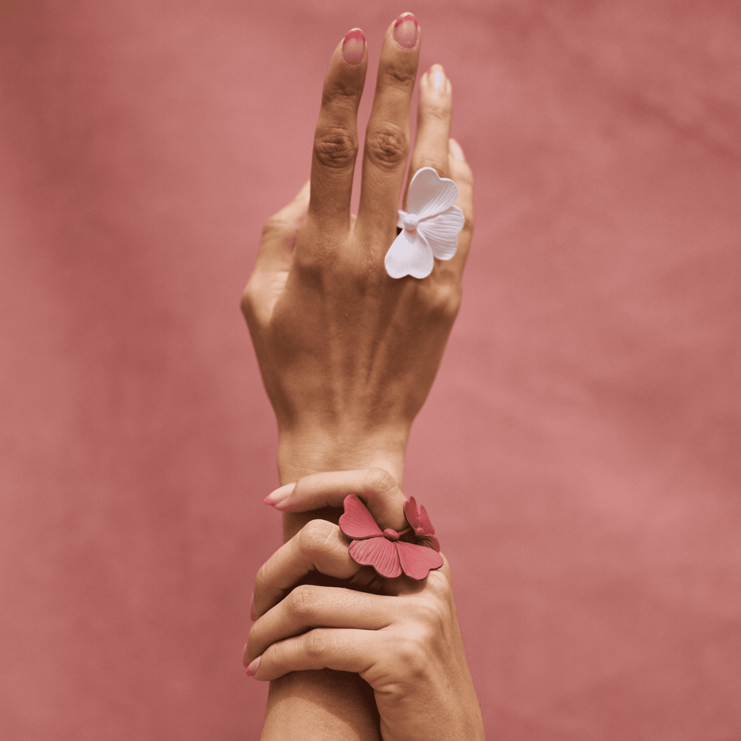 Juego de anillos Corazón de Otoño x2