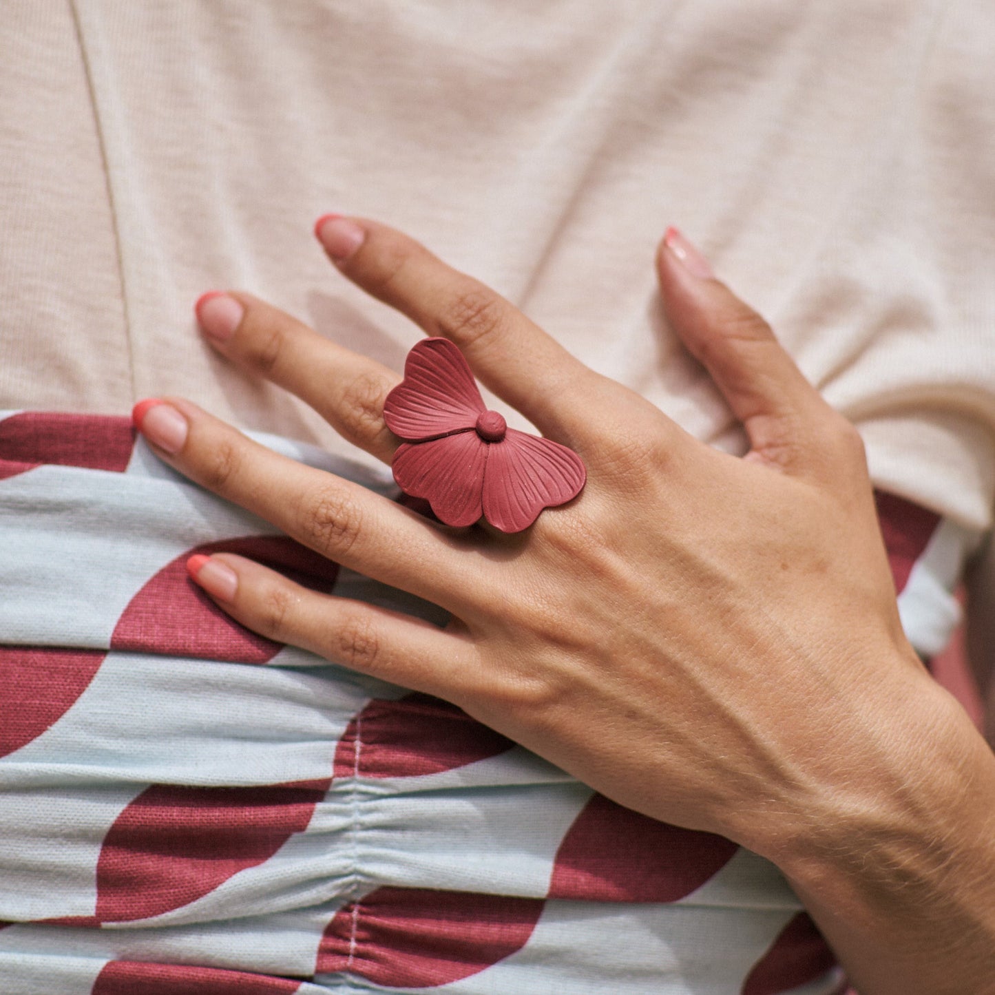 Juego de anillos Corazón de Otoño x2