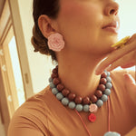 Aretes Rose Maxi