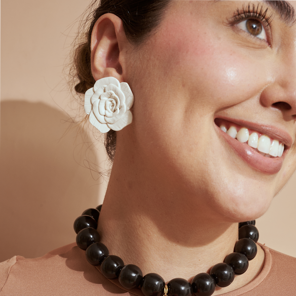Aretes Rose Maxi