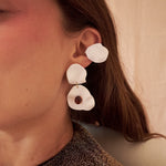 Aretes Lucié Petalo Doble