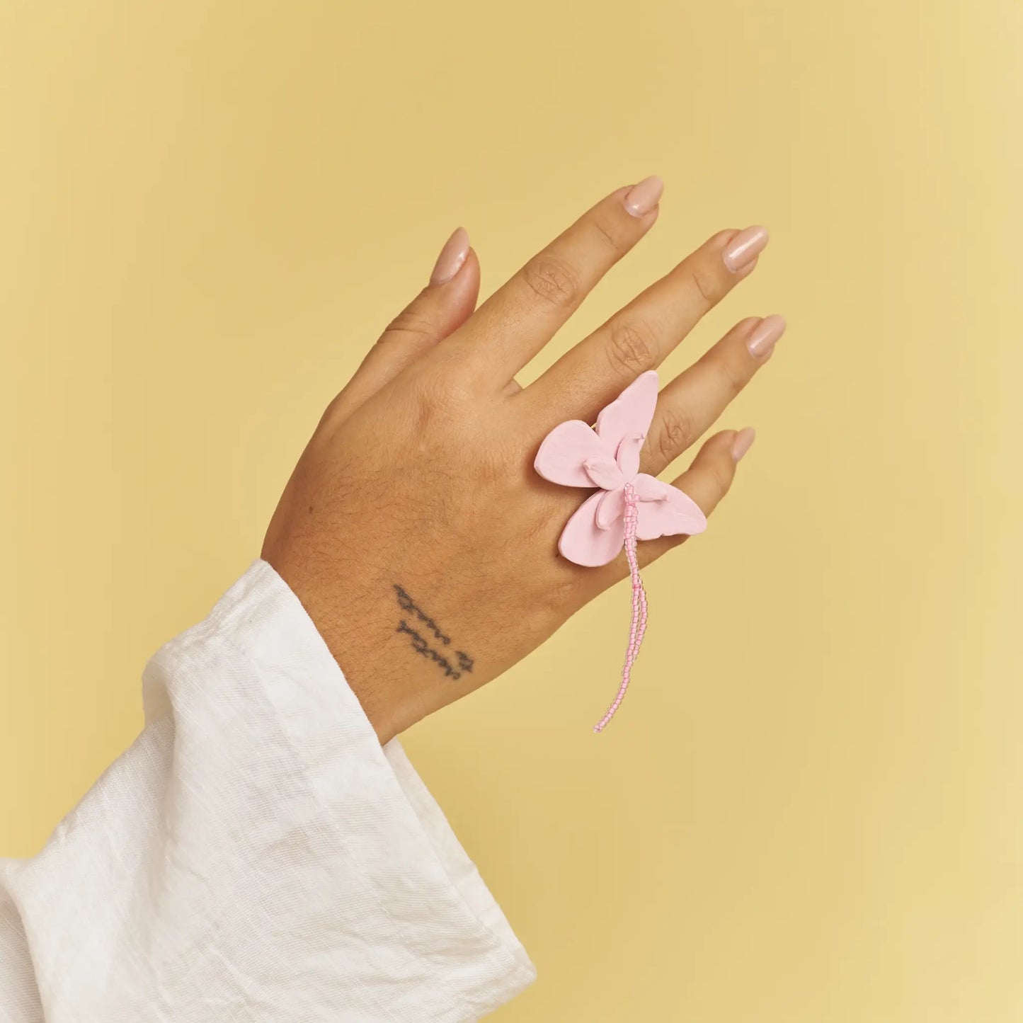 Anillo Alas en Flor Maxi