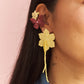 Aretes Flor de Ocobo Maxi