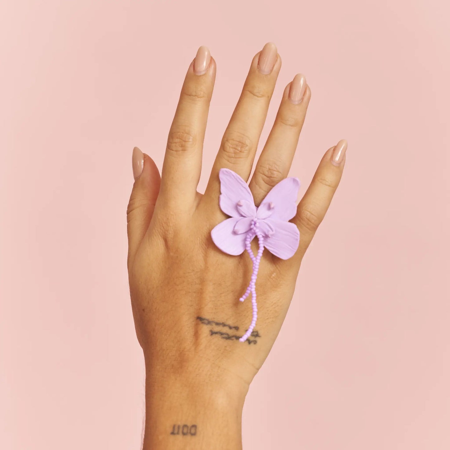 Anillo Alas en Flor Maxi