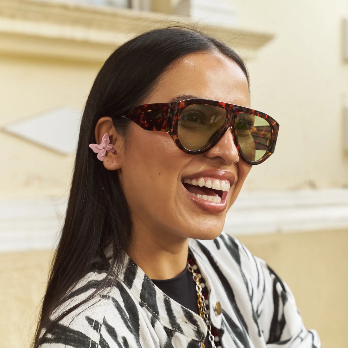 Earcuff Alas en Flor