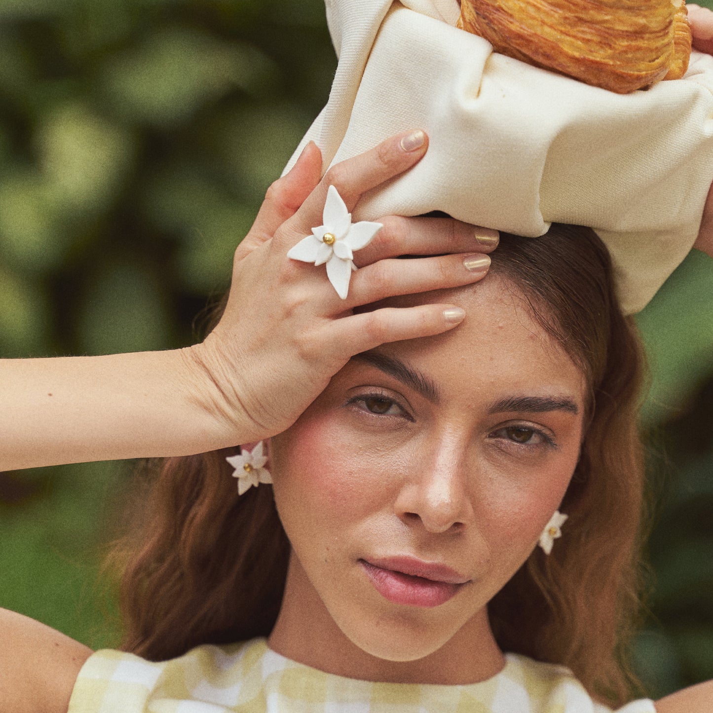 Anillo Flor de Navidad Maxi