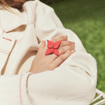 Anillo Flor de Navidad Maxi