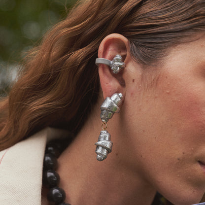 Aretes Croissant largos