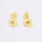 Aretes Lucié Petalo Doble