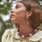 Aretes Croissant largos