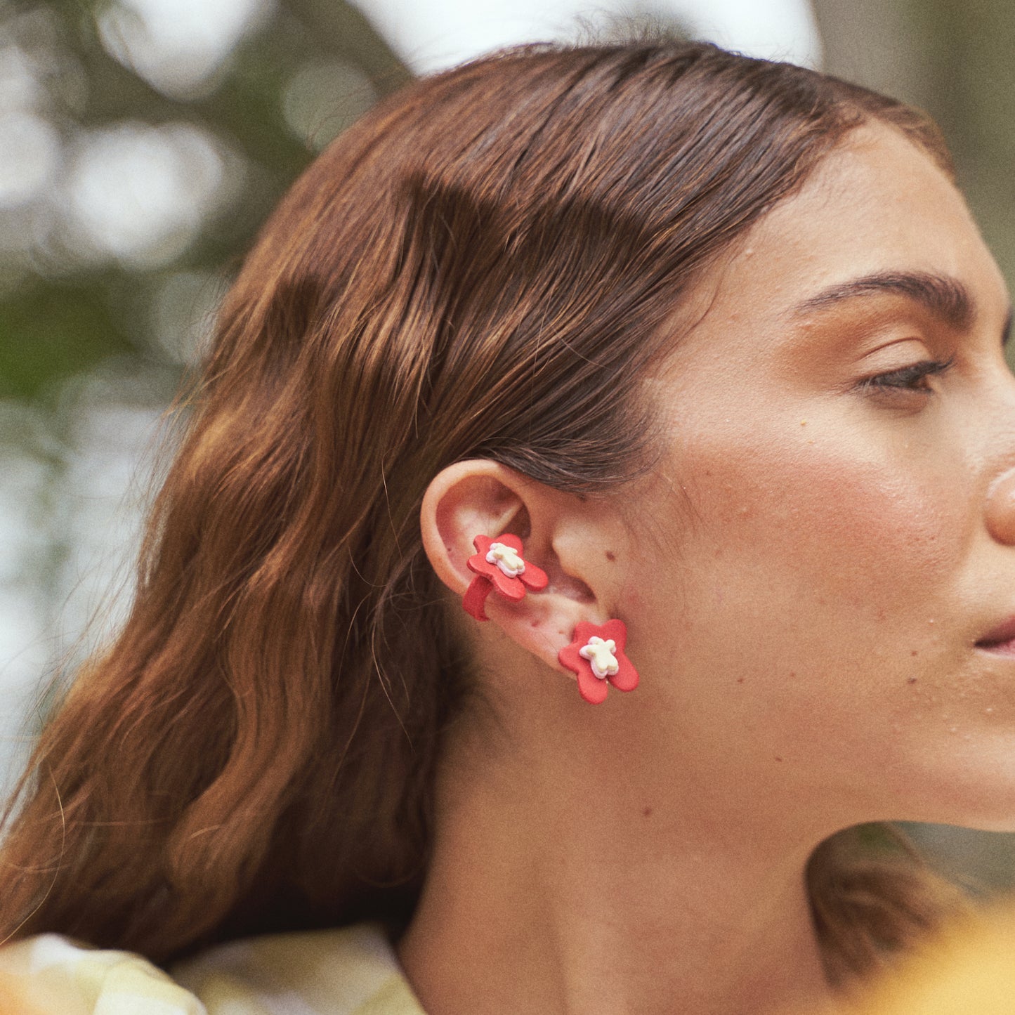 Earcuff Flor de Jengibre