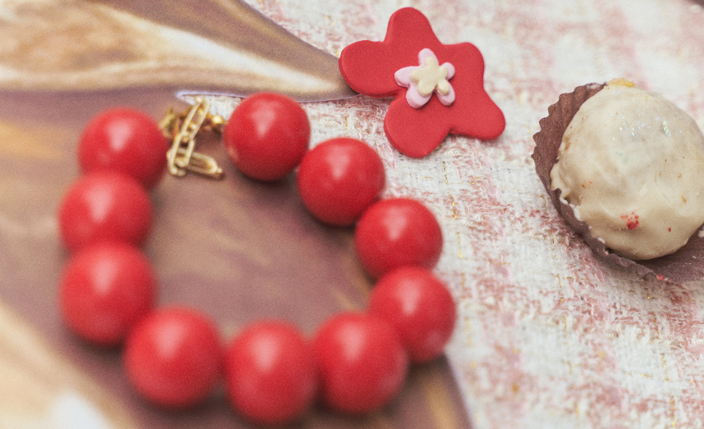 Pulsera Croissant de Navidad