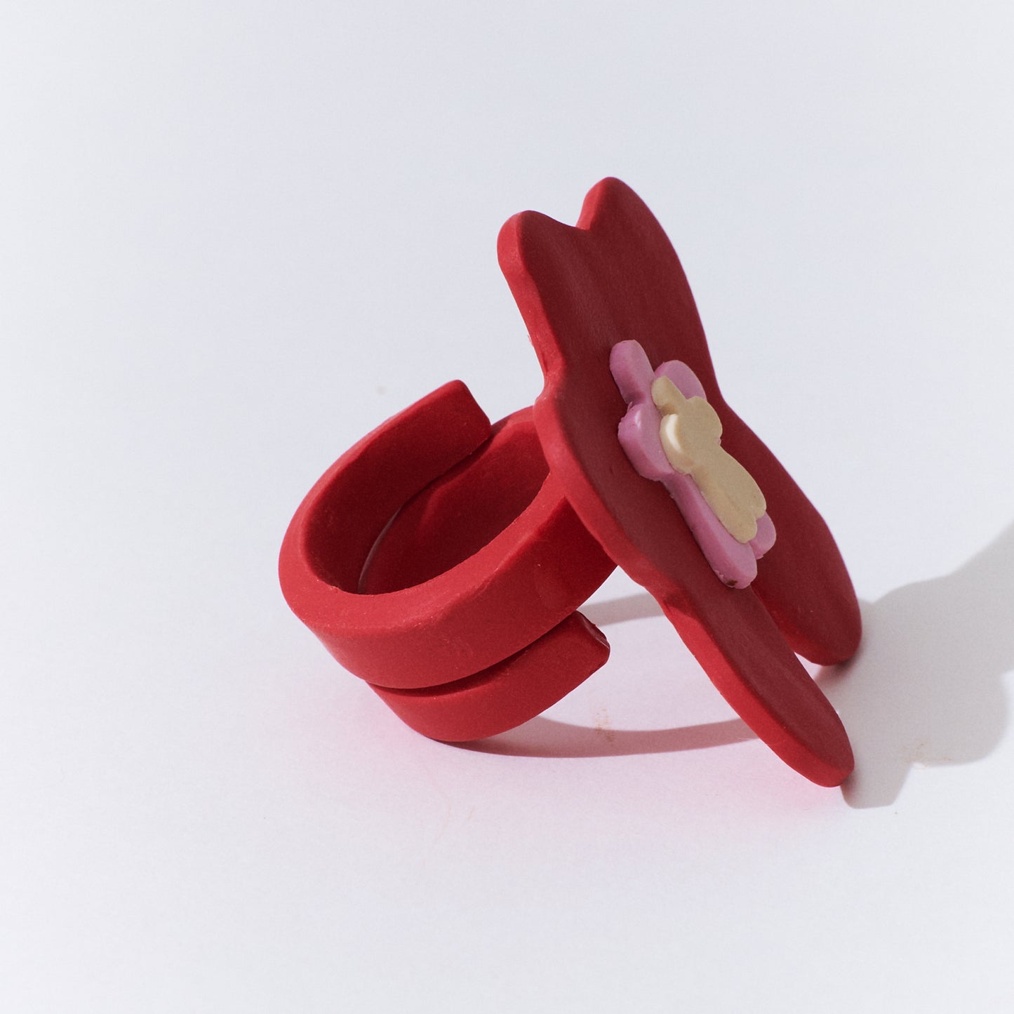 Anillo Flor de Jengibre Maxi