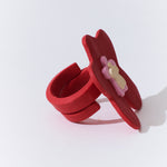 Anillo Flor de Jengibre Maxi