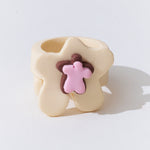 Anillo Flor de Jengibre Mini