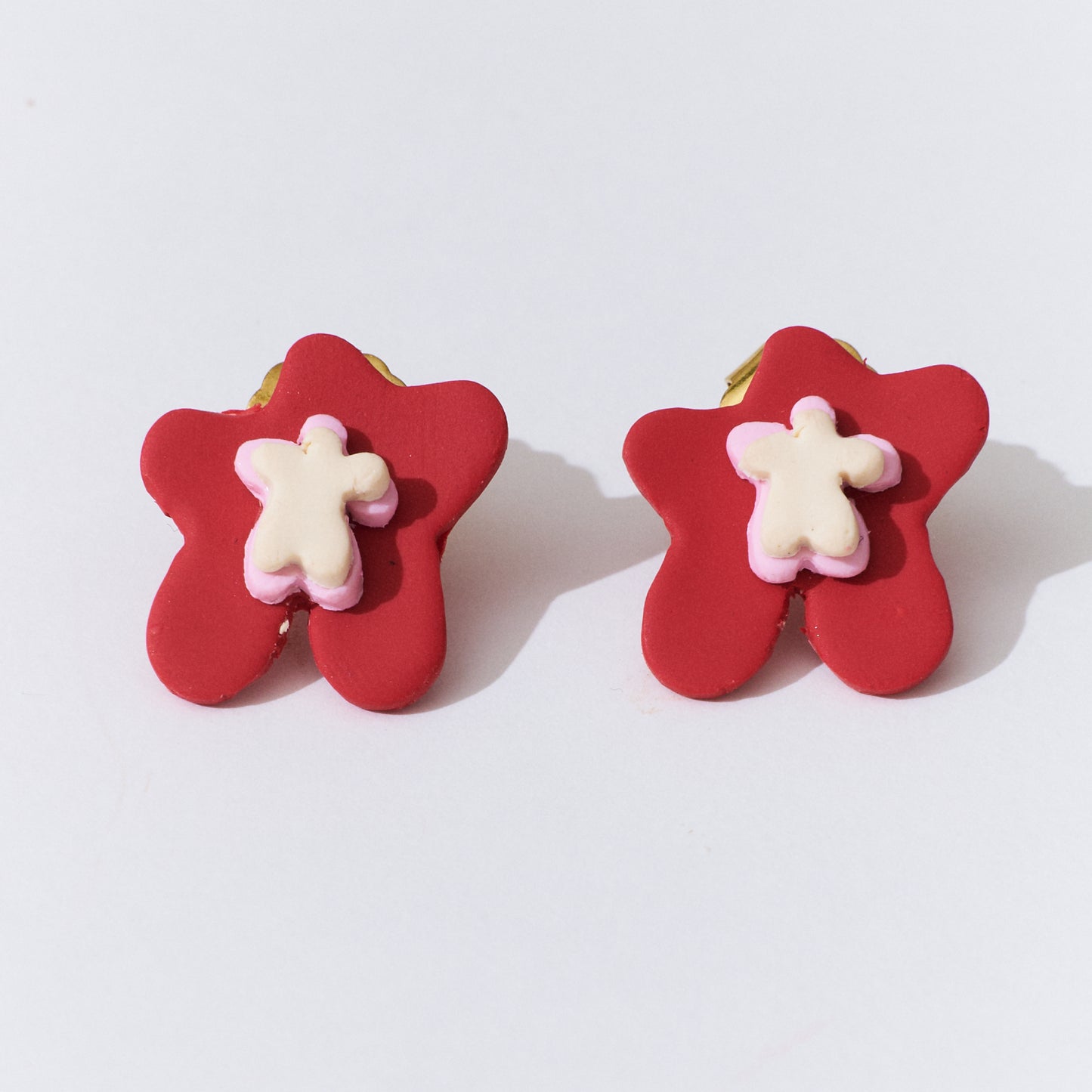 Aretes Flor de Jengibre mini