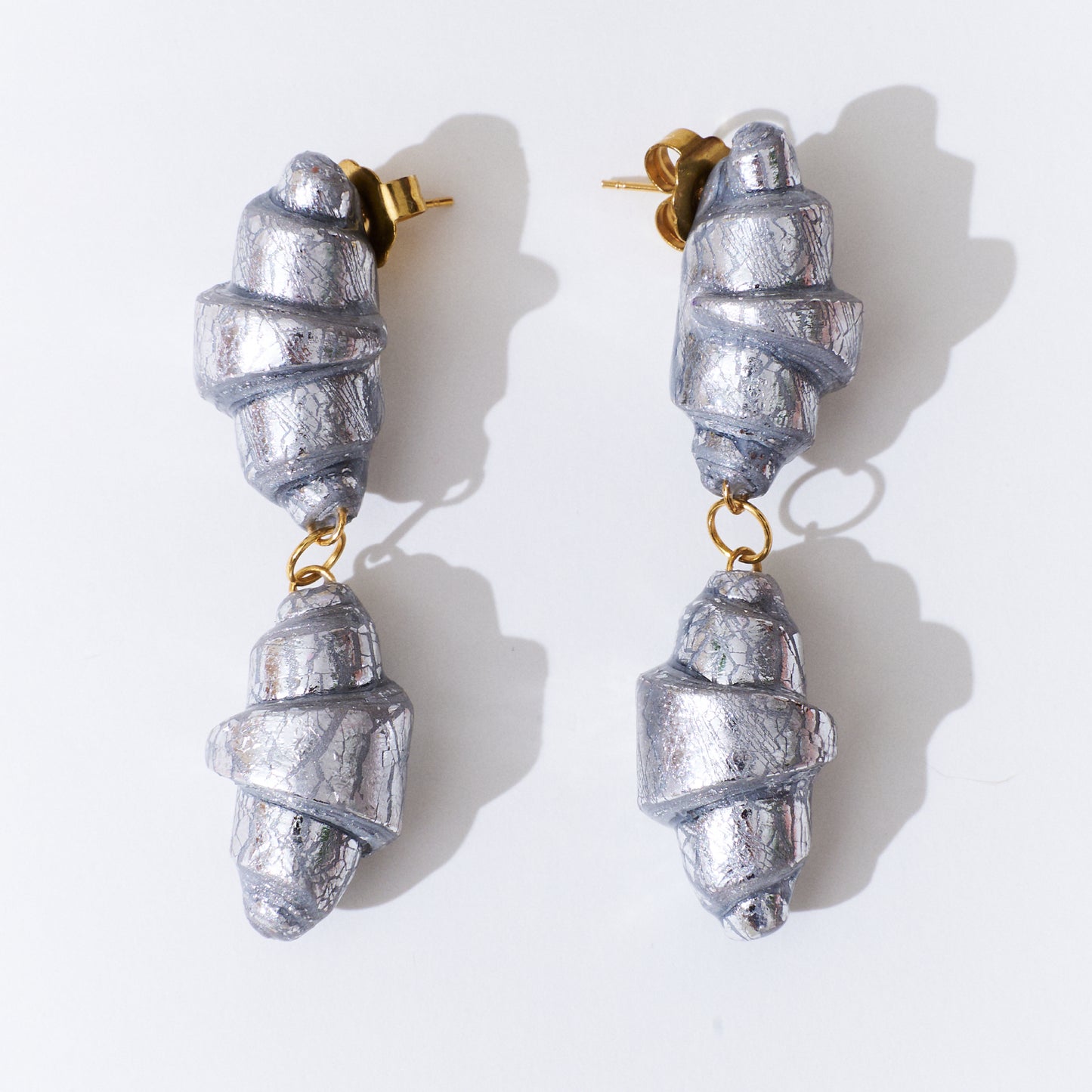 Aretes Croissant largos