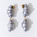 Aretes Croissant largos