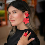 Spring Flower Earcuff