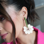 Aretes Trebol de la Suerte Maxi