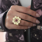 Anillo Trébol de la Suerte